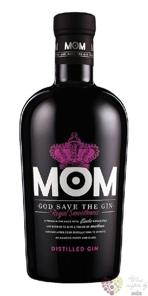 Mom  Royal Smoothness  Spanish berries infussed gin 39.5% vol.  0.70 l