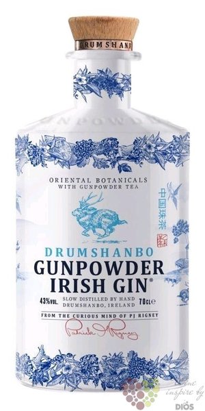 Drumshanbo  Gunpowder  ltd. edition Irish botanicals gin 43% vol.  0.70 l