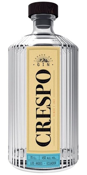 Crespo  London  Ecuador dry gin  45% vol.  0.70 l