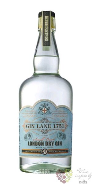 Lane 1751 English London dry gin 40% vol. 0.70l