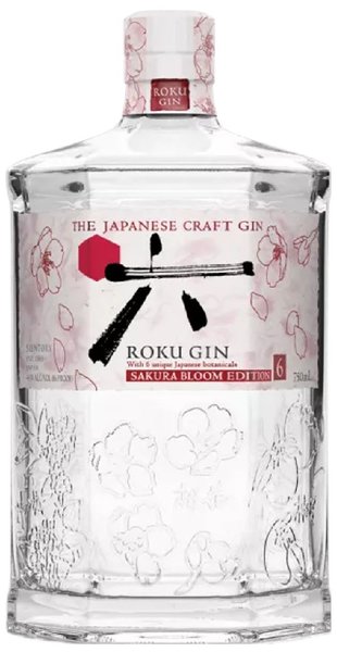 Suntory Roku  Sakura Bloom  Japan craft gin  43% vol.  0.70 l