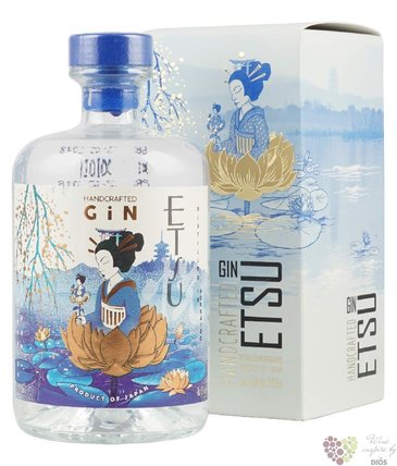 Etsu handcrafted Japanese gin 43% vol.  0.70 l