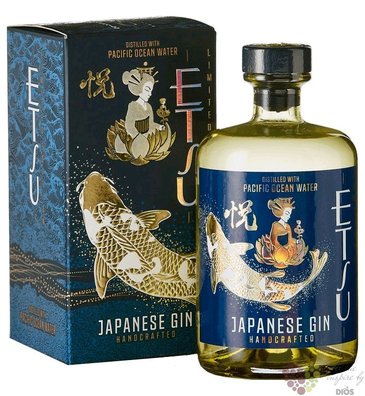 Etsu  Ocean  flavored Japan gin 43% vol.  0.70 l