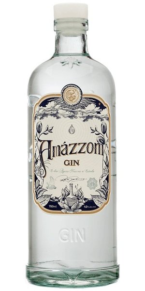 Amazzoni Brazil dry gin  42% vol.  0.70 l