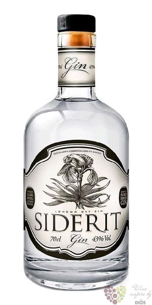 Siderit  Original  Spanish dry gin 43% vol.  0.70 l