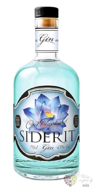Siderit  Cool Tankard  Spanish flavored gin 43% vol.  0.70 l