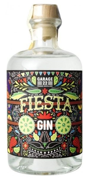 Garage 22  Fiesta  craft Bohemian gin 42% vol. 0.50 l