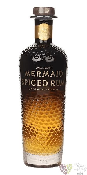 Mermaid  Spiced  English rum by Isle of Wigh 38% vol. 1.00 l