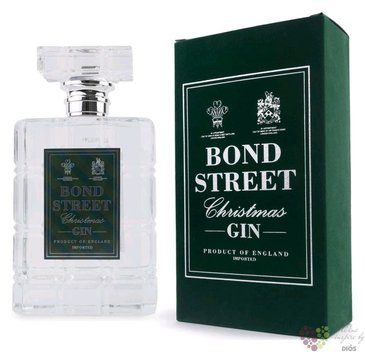 Bond Street  Xmass  English London dry gin 43% vol.  0.70 l