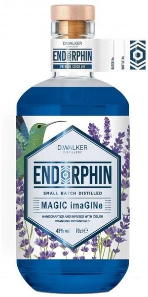 Endorphin  Magic Imagine  premium Czech gin  43% vol.  0.50 l