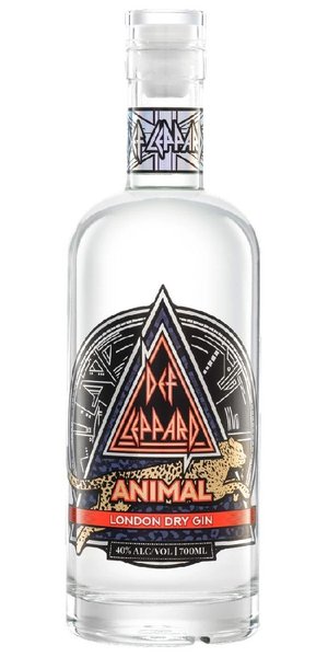 Def Leppard  Animal  London dry Swedish gin  40% vol.  0.70 l