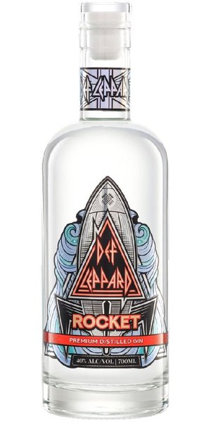 Def Leppard  Rocket  London dry Swedish gin  40% vol.  0.70 l