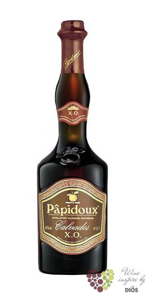 Papidoux XO Calvados Aoc 40% vol.    0.70 l