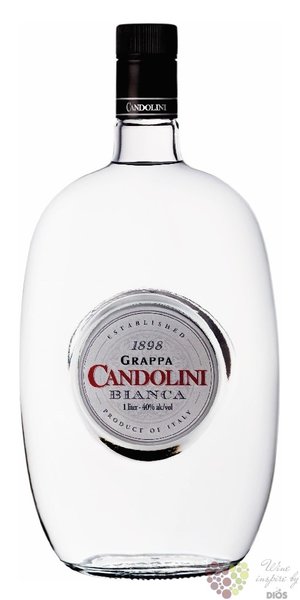 Grappa  Bianca  distilleria Candolini by Fratelli Branca 40% vol.  0.70 l