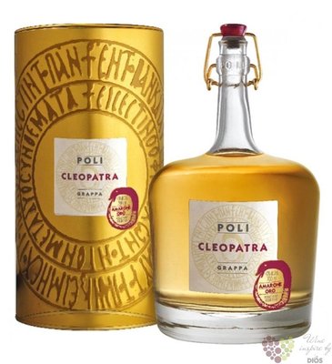 Cleopatra „ Amarone Oro ” grappa Jacopo Poli 40% vol.  0.70 l