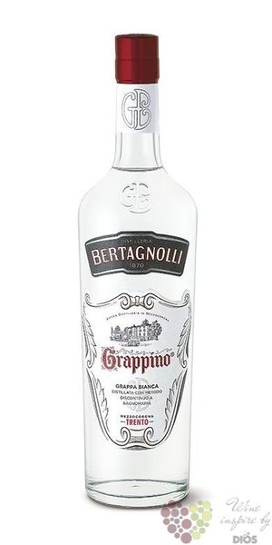 Grappa Trentina bianca „ Grappino ” distilleria G.Bertagnolli 40% vol.    0.05 l