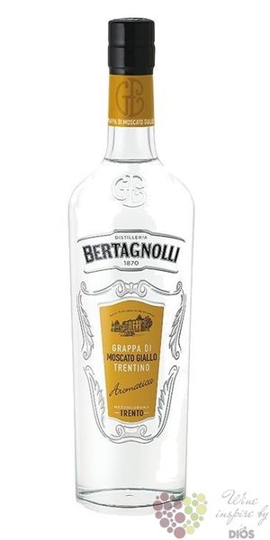 Grappa Bertagnolli di Moscato  42%0.70l