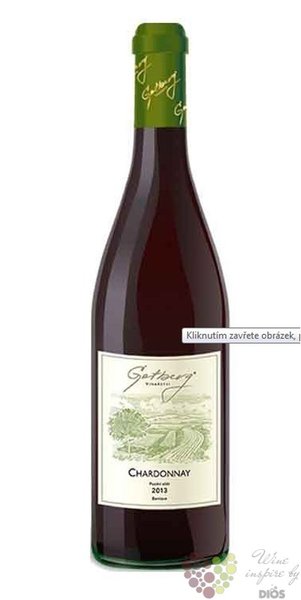 Chardonnay  Barrique  2010 pozdn sbr z vinastv Gotberg v Popicch   0.75 l
