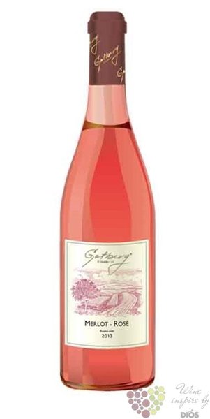 Merlot ros 2012 pozdn sbr z vinastv Gotberg v Popicch  0.75l
