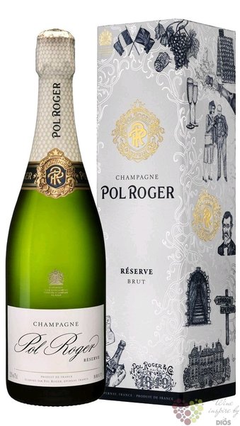 Pol Roger  Rserve  gift box brut Champagne Aoc  0.75 l