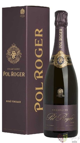 Pol Roger ros  Vintage  2015 brut Champagne Aoc  0.75 l
