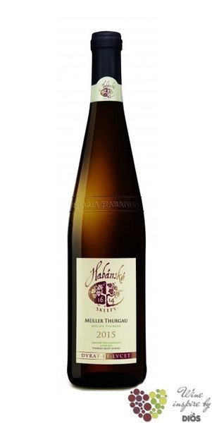 Muller Thurgau jakostn vno odrdov Habnsk sklepy    0.187 l