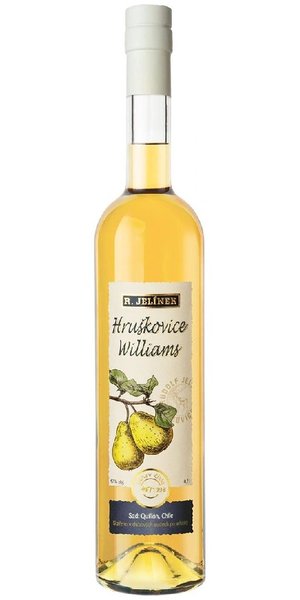 Hrukovice  Williams ze sudu  pear brandy Rudolf Jelnek Vizovice 42% vol.  0.70 l
