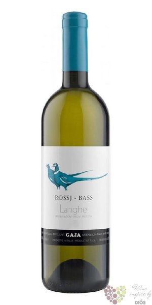 Langhe Chardonnay  Rossj Bass  Doc 2017 Gaja  0.75 l
