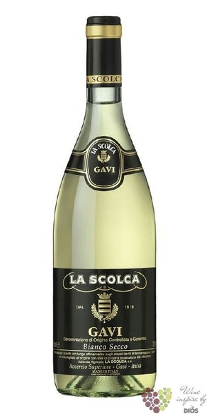 Gavi di Gavi „ Gigi eticheta nera ” Docg 2012 azienda agricola La Scolca  0.75 l