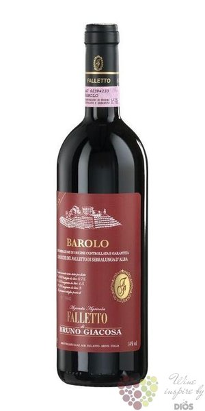 Barolo riserva cru „ le Roche del Falletto ” Docg 2014 azienda Falleto Bruno Giacosa   0.75 l
