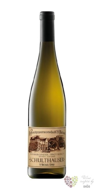 Pinot bianco cru  Schulthauser  2021 Alto Adige Do St.Michael Eppan  0.75 l