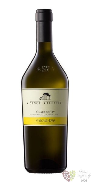 Chardonnay „ Sanct Valentin ” 2018 Sudtirol - Alto Adige Doc St.Michael Eppan  0.75 l