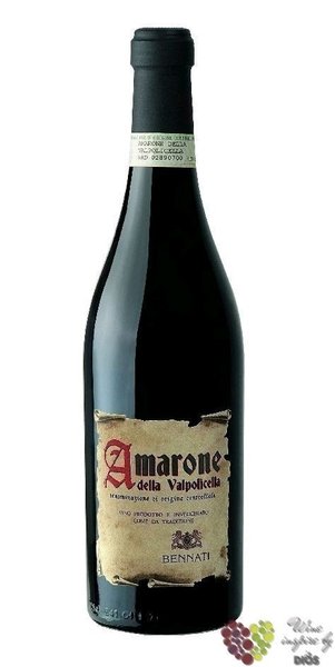 Amarone della Valpolicella  Selezione Valtramigna  Docg 2015 wood box vinicola Bennati  1.50 l