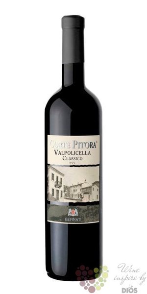 Valpolicella Classico  Corte Pitora  Doc 2022 casa vinicola Bennati  0.75 l