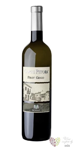 Pinot grigio delle Venezie  Corte Pitora  Doc 2022 casa vinicola Bennati  0.75 l