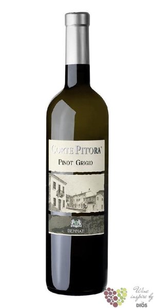 Pinot grigio delle Venezie  Corte Pitora  Doc 2023 casa vinicola Bennati  0.75 l