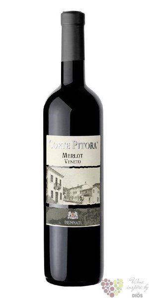 Merlot del Veneto  Corte Pitora  Igt 2022 Casa vinicola Bennati  0.75 l