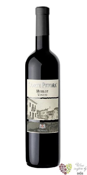 Merlot del Veneto  Corte Pitora  Igt 2021 Casa vinicola Bennati  0.75 l