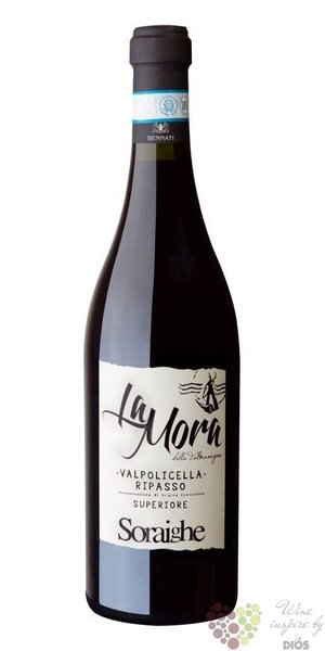 Valpolicella Ripasso Superiore „  la Mora ” Doc 2015 linea Soraighe casa vinicola Bennati  0.75 l