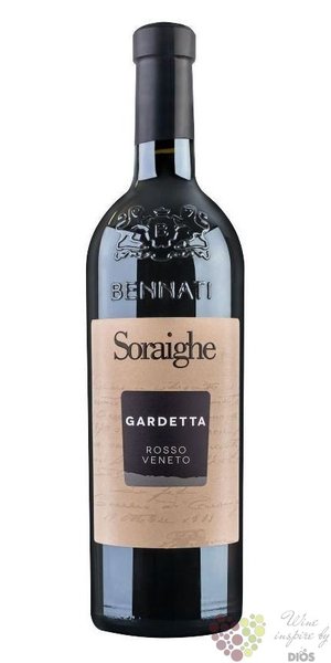 Veneto rosso  Gardetta  Igt 2017 linea Soraighe casa vinicola Bennati  0.75 l