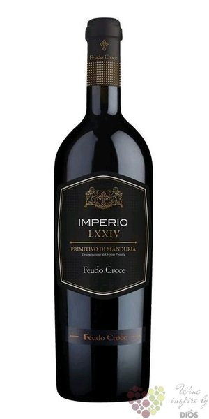 Primitivo di Manduria „ Imperio LXXIV ” Dop 2017 Feudo Croce by Tinazzi   0.75 l