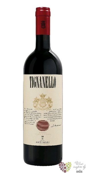 Toscana rosso  Tignanello  Igt 2018 tenuta Tignanello by Antinori magnum  0.75 l