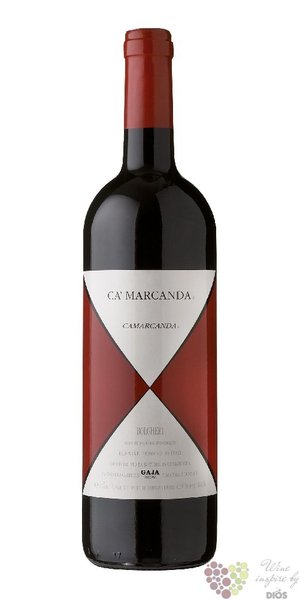 Bolgheri rosso  CaMarcanda  Doc 2016 Castagneto Carducci by Angelo Gaja  0.75 l
