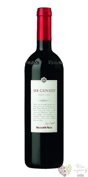 Toscana rosso  Ser Gioveto  Igt 2011 Supertuscan wine by Rocca delle Macie 0.75 l