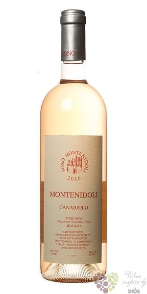 Toscana rosato  Canaiuolo  Igt 2018 cantina Sono Montenidoli  0.75 l