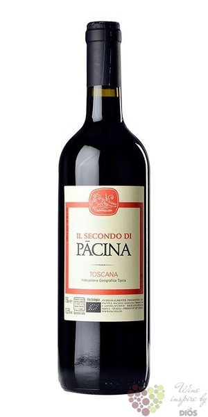 Toscana rosso „ il Secondo di Pacina ” Igt 2016 azienda Pacina di Giovanna Tiezzi Borsa  0.75 l