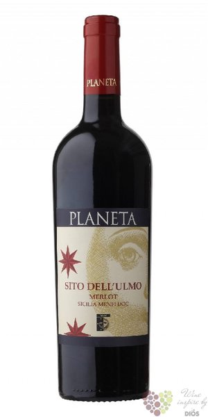 Sicilia Merlot  Sito dellUlmo  Igt 2009 Planeta wine  0.75 l