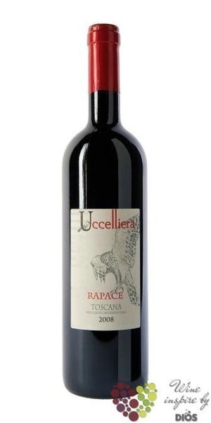 Toscana rosso  Rapace  Igt 2010 cantina Uccelliera  0.75 l
