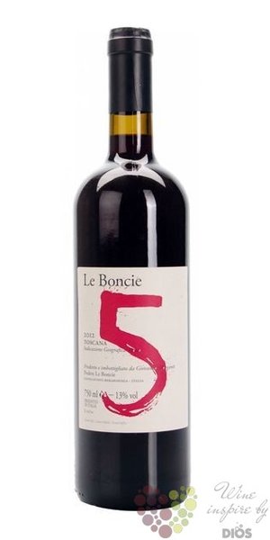 Toscana rosso  Cinque  Igt 2014 podere le Boncie  0.75 l