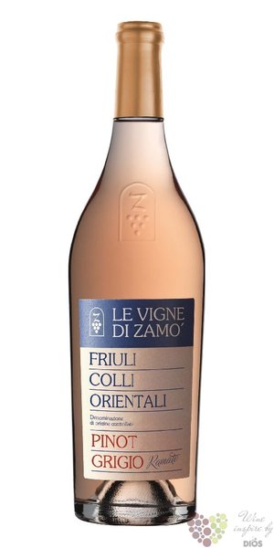 Pinot grigio  Ramato  2016 Colli Orientali del Friuli Doc Le Vigne di Zamo  0.75 l
